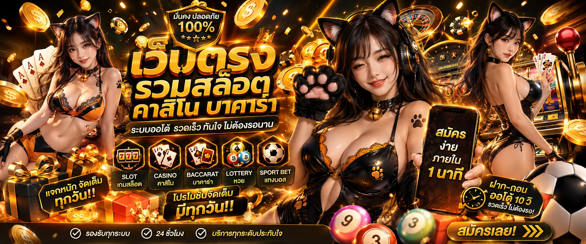 FIN882 เว็บตรงไม่ผ่านเอเย่นต์ รวมสล็อต บาคาร่า แทงบอลออนไลน์ครบที่เดียว
